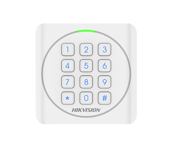 【?？低旾D密碼門禁讀卡器】?？低旽IKVISION數(shù)字鍵盤門禁ID讀卡器DS-K1801EK
