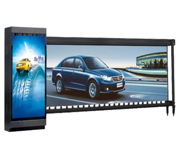 【?？低晱V告道閘】海康威視HIKVISION擋車器廣告道閘NP-TMG4AG-DR(3米右向6秒)